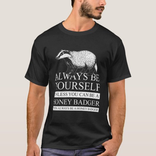T-shirt Honey Badger (Devant)
