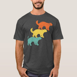T-shirt Honey Badger Ratel Honey Baders