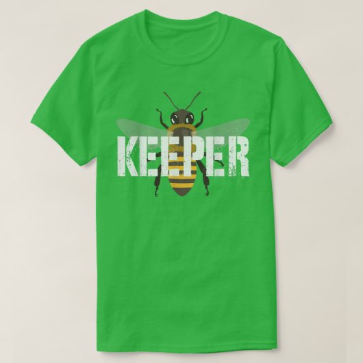 T-shirt Honey Bee Beekeeping Beekeeper Design (Design devant)