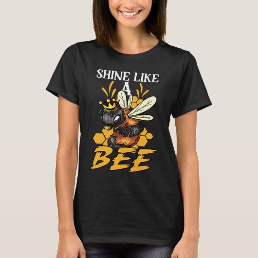 T-shirt Honey Bee Beekeeping Beekeeper Honeybee Apiary Api (Devant)
