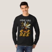 T-shirt Honey Bee Beekeeping Beekeeper Honeybee Apiary Api (Devant entier)