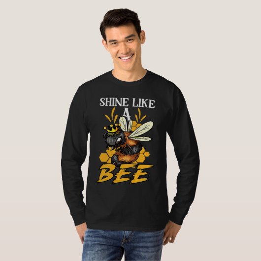 T-shirt Honey Bee Beekeeping Beekeeper Honeybee Apiary Api (Devant entier)
