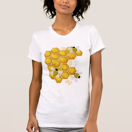 T-shirt Honey Comb 3D Whimsey (Devant)