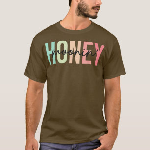 T-shirt Honey Moonin Amusant Lune de miel mariée et salle