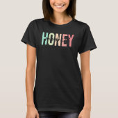 T-shirt Honey Moonin Fun Lune De Miel Mariée Et Salle Hone (Devant)