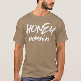 T-shirt Honey MooninMarié Couple mignonne Lune de miel vac