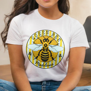 T-shirt Honeybee Bumblebee Queen Bee Honey   Personnalisé