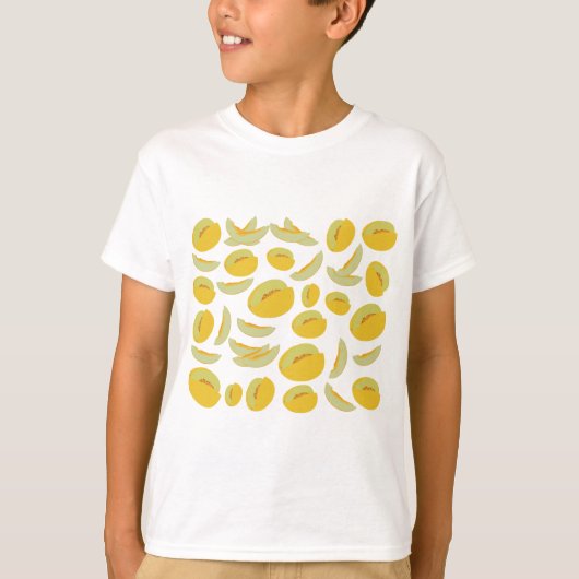 T-shirt Honeydew Melons Motif de fruits (Devant)