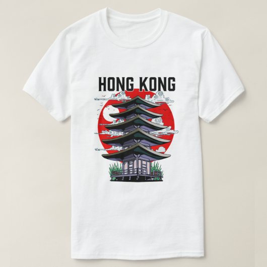 T-shirt Hong Kong (Design devant)