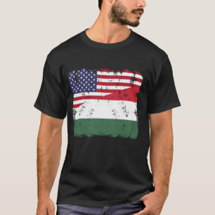 T-shirt Hongrie Magyarorszag Hongrie États-Unis Drapeau