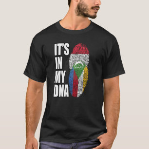 T-shirt Hongrois Et Comores Mélangent L'ADN Patrimoine Du