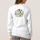 T-shirt Hongrois Main Libre Matyo Floral Folk (Dos)