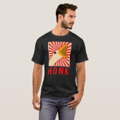T-shirt Honk goose - Funny Chicken Duck Meme Idea (Devant entier)