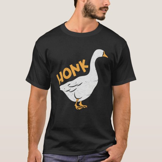 T-shirt Honk Goose Gamer Meme (Devant)