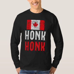T-shirt Honk Honk Camions canadiens Règle Canada Vintage