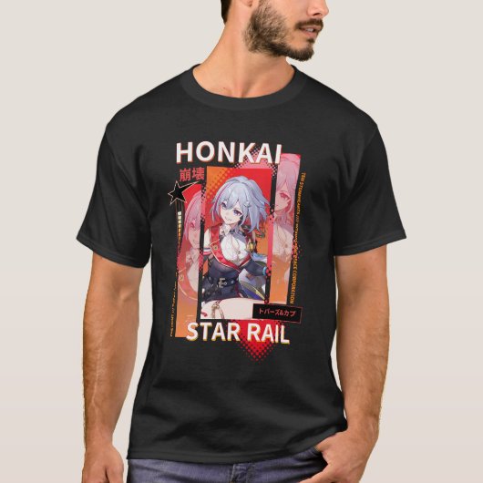 T-shirt Honkai Star Rail Topaz (Devant)