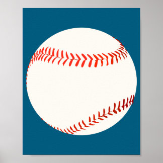 T-shirt honkbal poster
