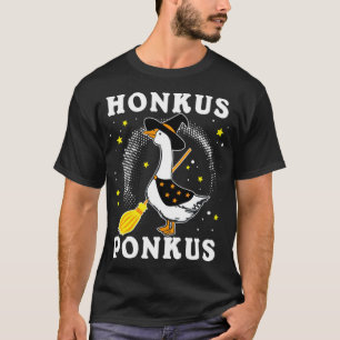T-shirt Honkus Goose Meme Witch Hat Duck labrador r