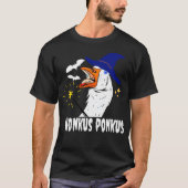 T-shirt Honkus Ponkus Duck Goose Halloween labrador retrie (Devant)