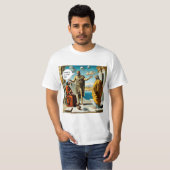 T-shirt Honnêtement, c'était aussi long (Devant entier)