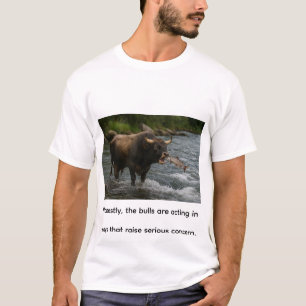 T-shirt Honnêtement, les taureaux