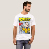 T-shirt honnêteté (Devant entier)