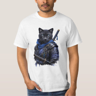 T-shirt Honneur à chaque coup – Black Panther Samouraï