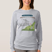 T-shirt Honneur à Colomb gris (Devant)