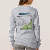 T-shirt Honneur à Colomb gris (Dos)