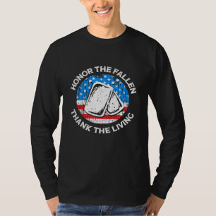 T-shirt Honneur Les Fallen Merci L'Application Vivante Jou