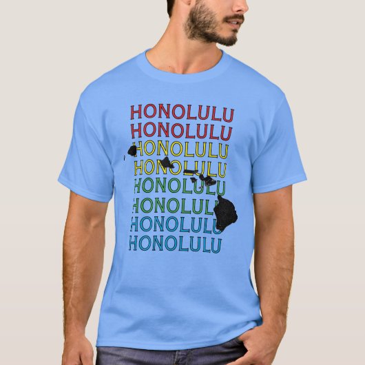 T-shirt Honolulu (Devant)
