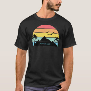 T-shirt Honolulu Oahu Hawaii Beach Surf Aloha Cadeau Maui