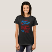 T-shirt Honor and Courage Firefighter Fire Dept Fire Truck (Devant entier)