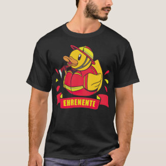 T-shirt Honor duck brigade, rhum and honor to a woman can
