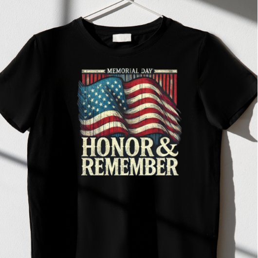 T-shirt "Honor & Remember"