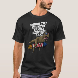 T-shirt Honor Thcountry Heritage Patriotic American Part