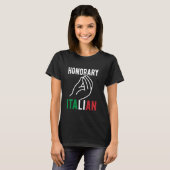 T-shirt Honoraire Italien Main Drôle Mariage Italien Par M (Devant entier)
