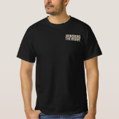 T-shirt "Honorer le brave" (Devant)