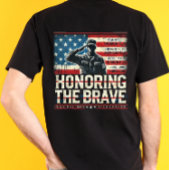 T-shirt "Honorer le brave"