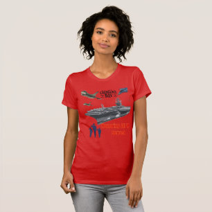 T-shirt Honorer le rouge militaire puissant