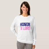 T-shirt Honorer le Seigneur (Devant entier)