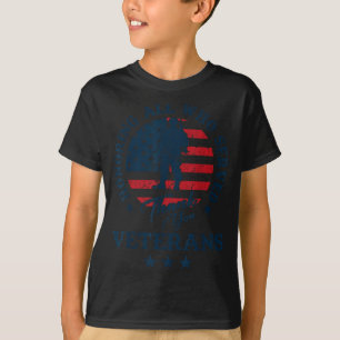 T-shirt Honorer tous ceux qui ont servi Merci Veterans Day
