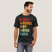 T-shirt Honorez simplement mon esprit frère drôle Autisme (Devant entier)