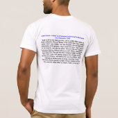 T-shirt Honte de Sharon (Dos)