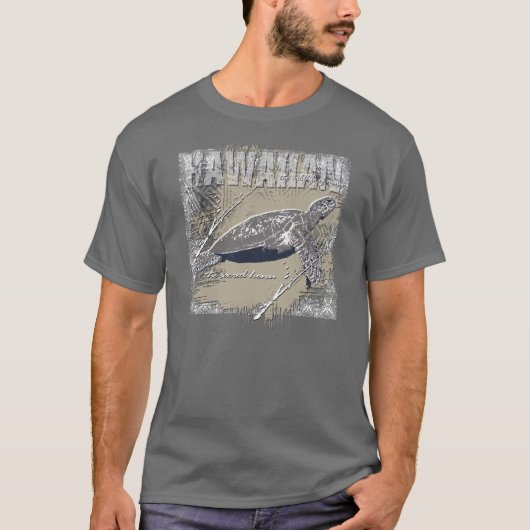 T-shirt honu sacré de piqué (Devant)
