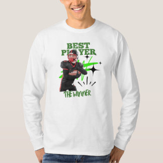T-shirt / hoodies design beste speler, de winnaar