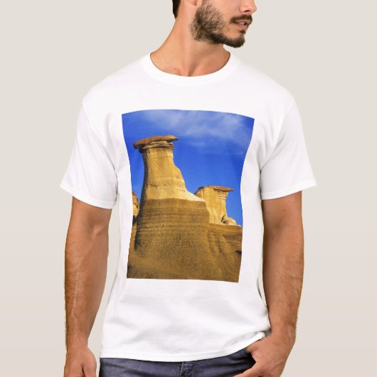 T-shirt Hoodoos à Drumheller Alberta, Canada 2 (Devant)