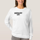 T-shirt Hoody des femmes d'impasse (Devant)