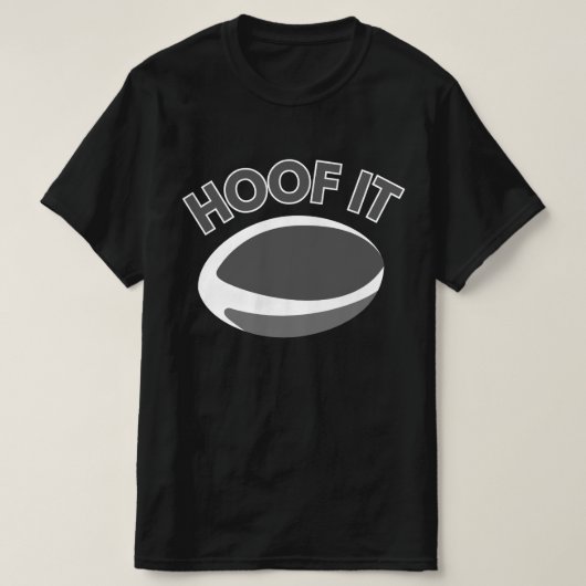 T-shirt Hoof It - Rugby (Design devant)
