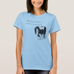 T-shirt Hoofprints sur votre coeur